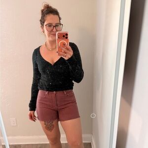 GAP Denim Rose Shorts